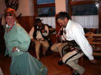 ...oraz tańczył i śpiewał po góralsku Fot. Rafał Gratkowski