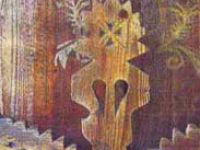 Zachowały się jeszcze elementy malowane przez samego Karola Kłosowskiego - willa Cicha.